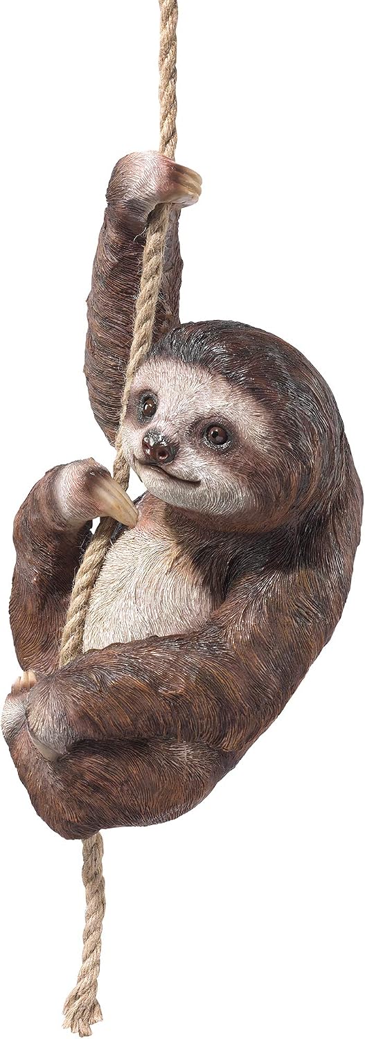 Design Toscano Hanging Horatio The 3-Toed Sloth Statue