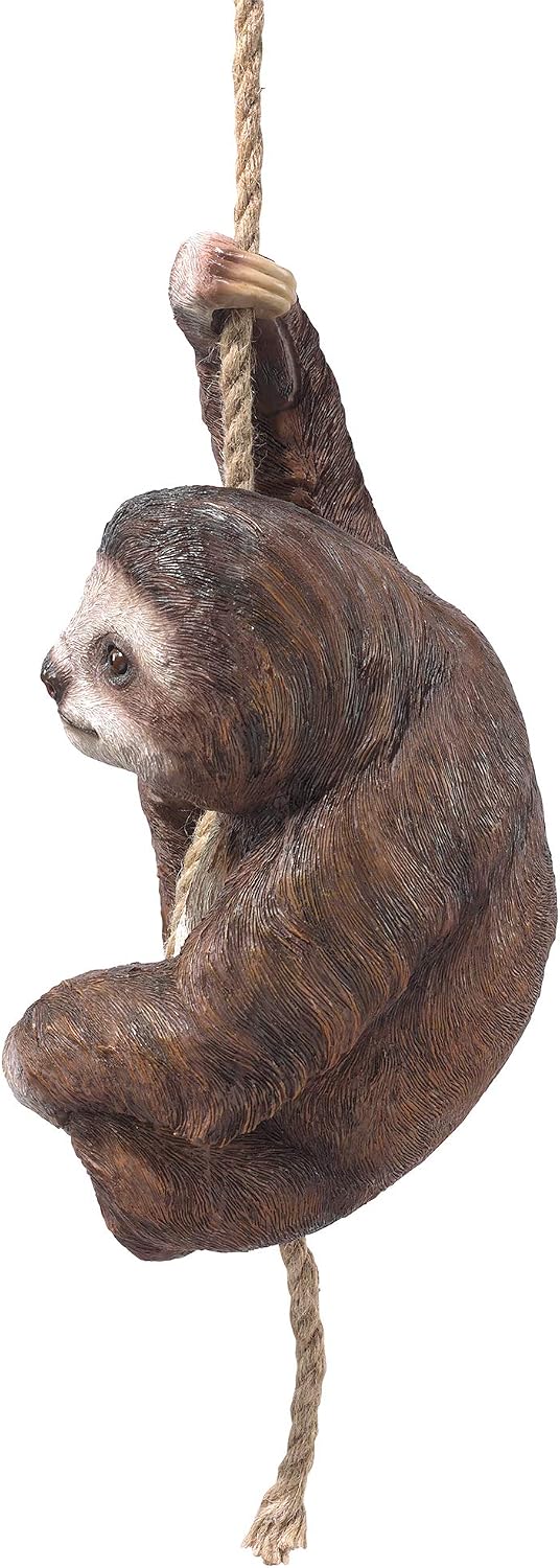 Design Toscano Hanging Horatio The 3-Toed Sloth Statue