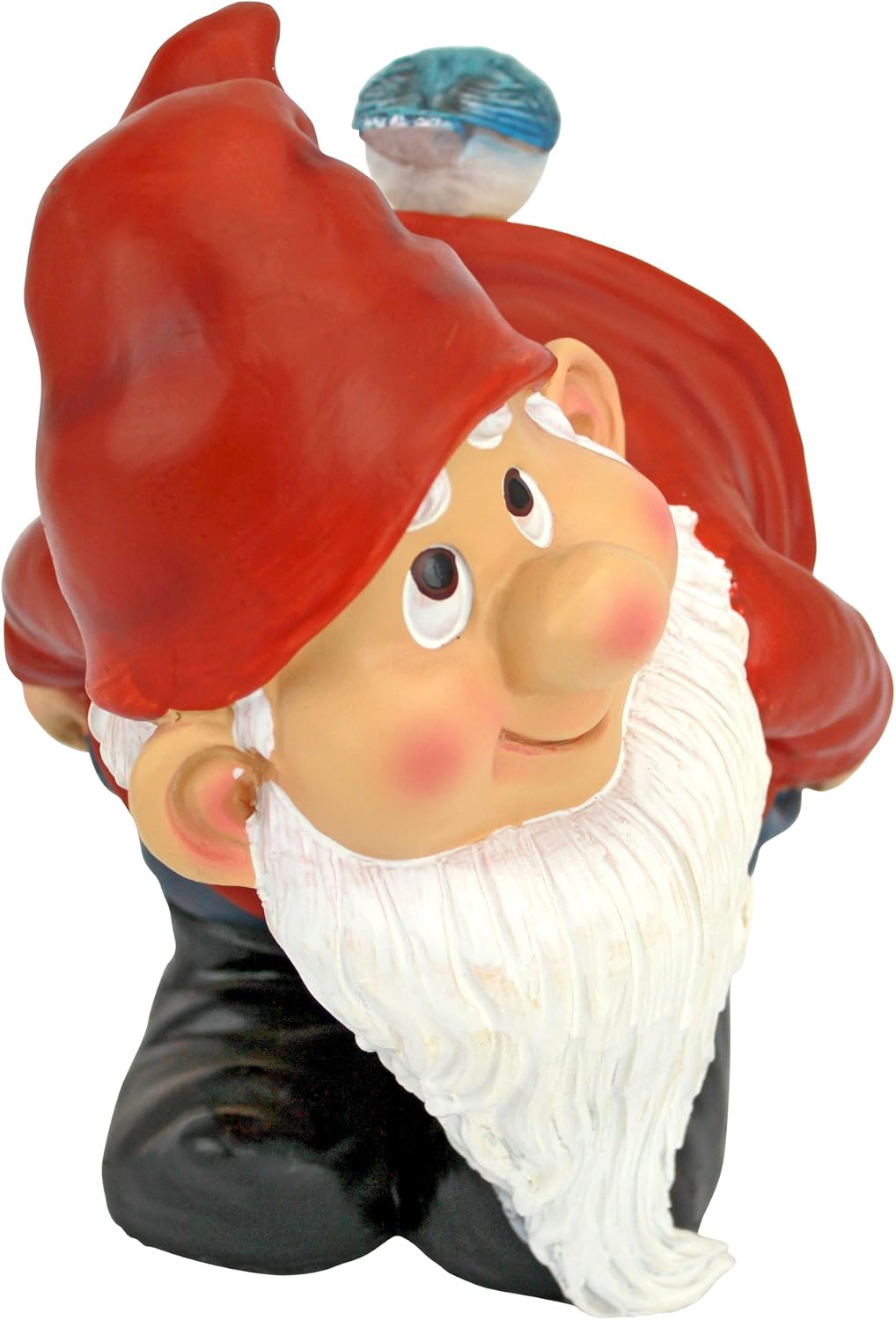 Design Toscano QM22997 Loonie Moonie Garden Gnome Statue, Medium
