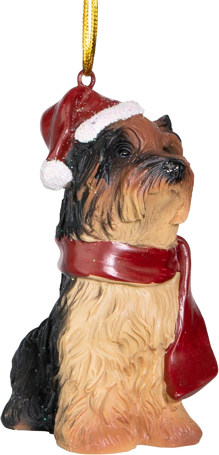 Design Toscano Yorkie Ornament