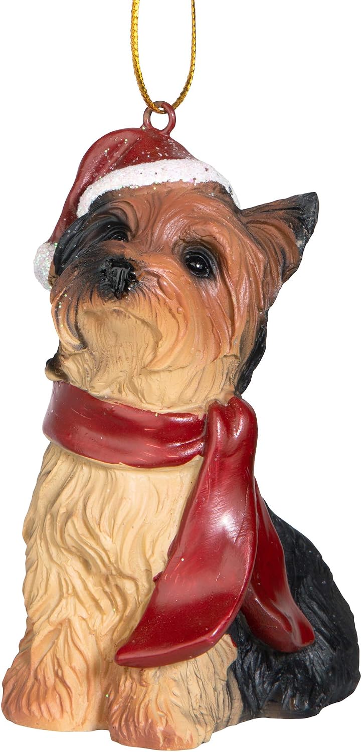 Design Toscano Yorkie Ornament