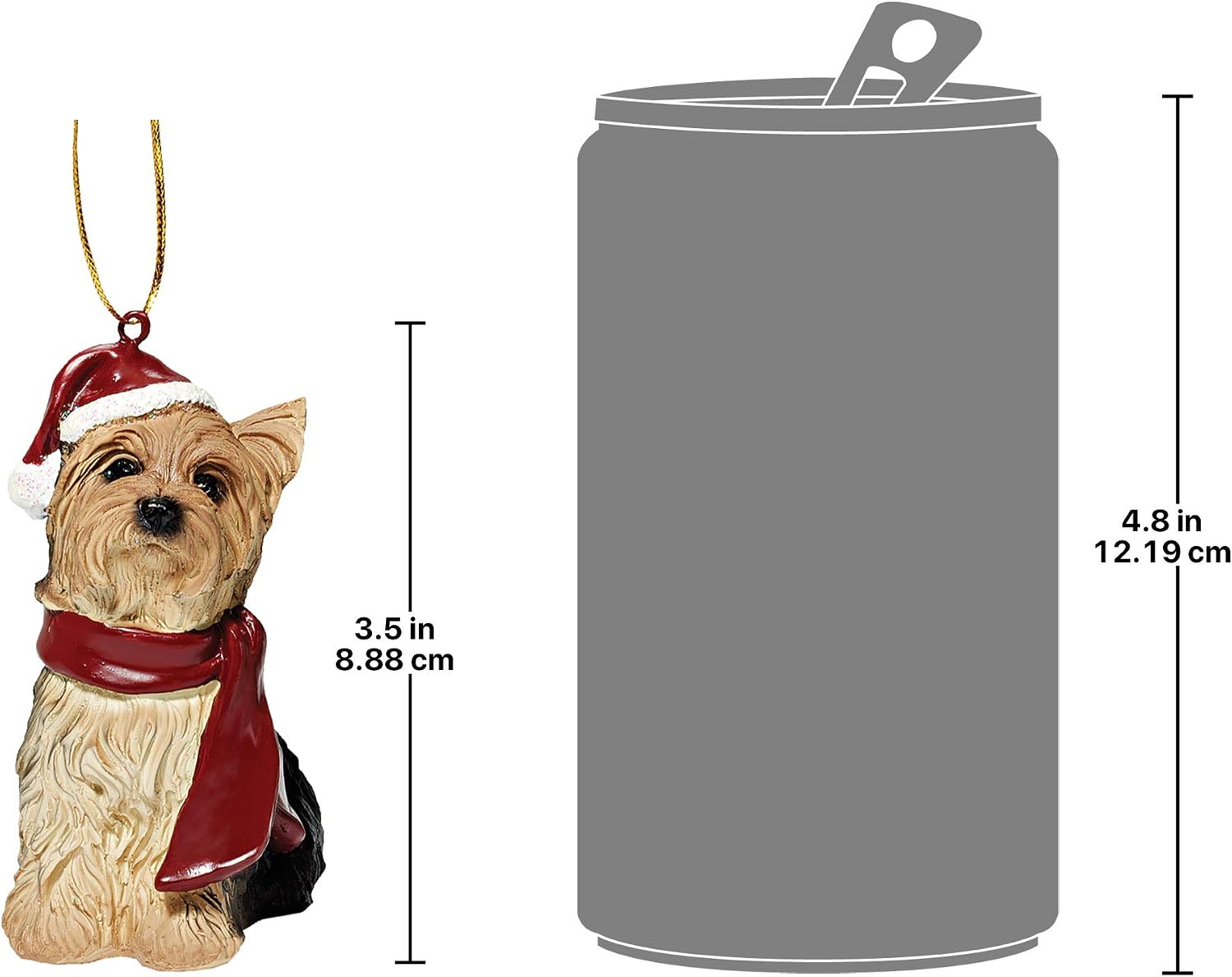 Design Toscano Yorkie Ornament