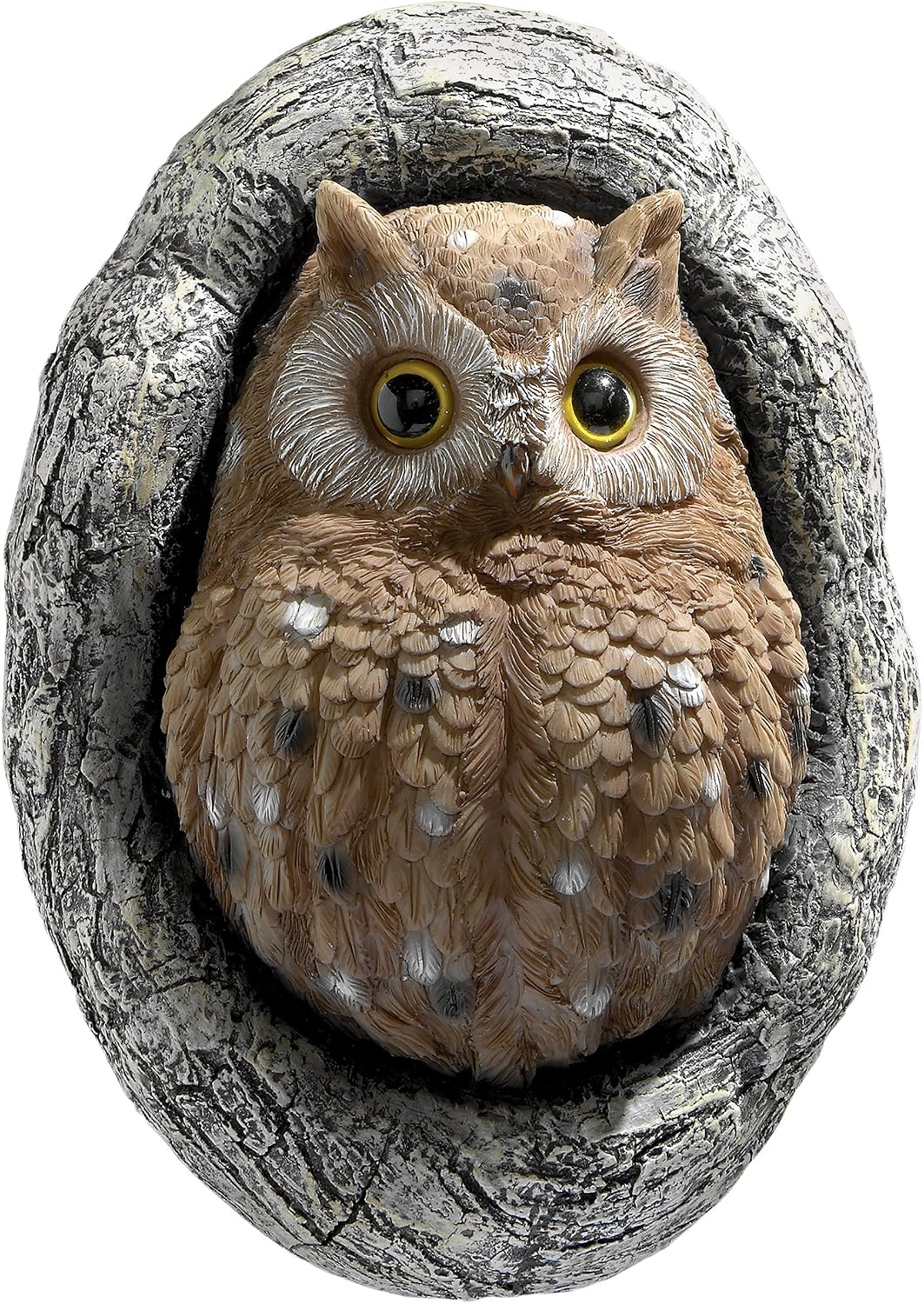 Design Toscano Knothole Owl Tree Sculpture