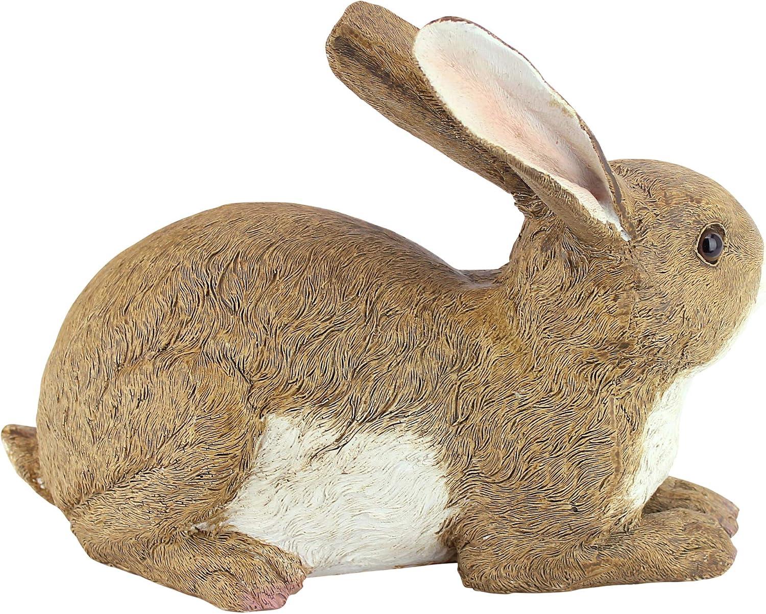 Design Toscano QM200861 Bashful The Bunny Lying Down Rabbit Outdoor Garden