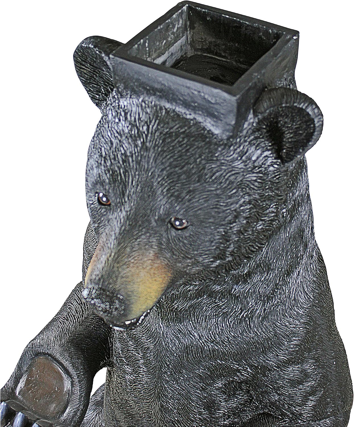Design Toscano Postal Bear Mail Post Sleeve Statue 16.5"Wx16.5"Dx43"H 30 lbs