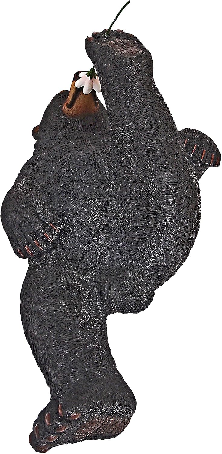 Design Toscano Smell The Flowers Garden Bear Statue