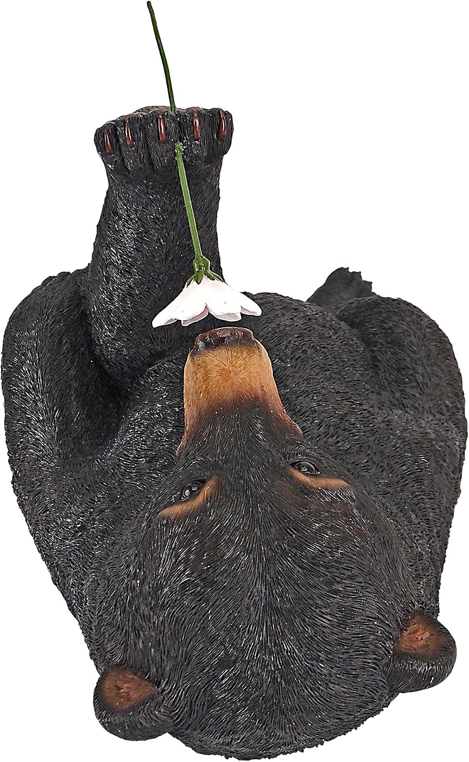 Design Toscano Smell The Flowers Garden Bear Statue