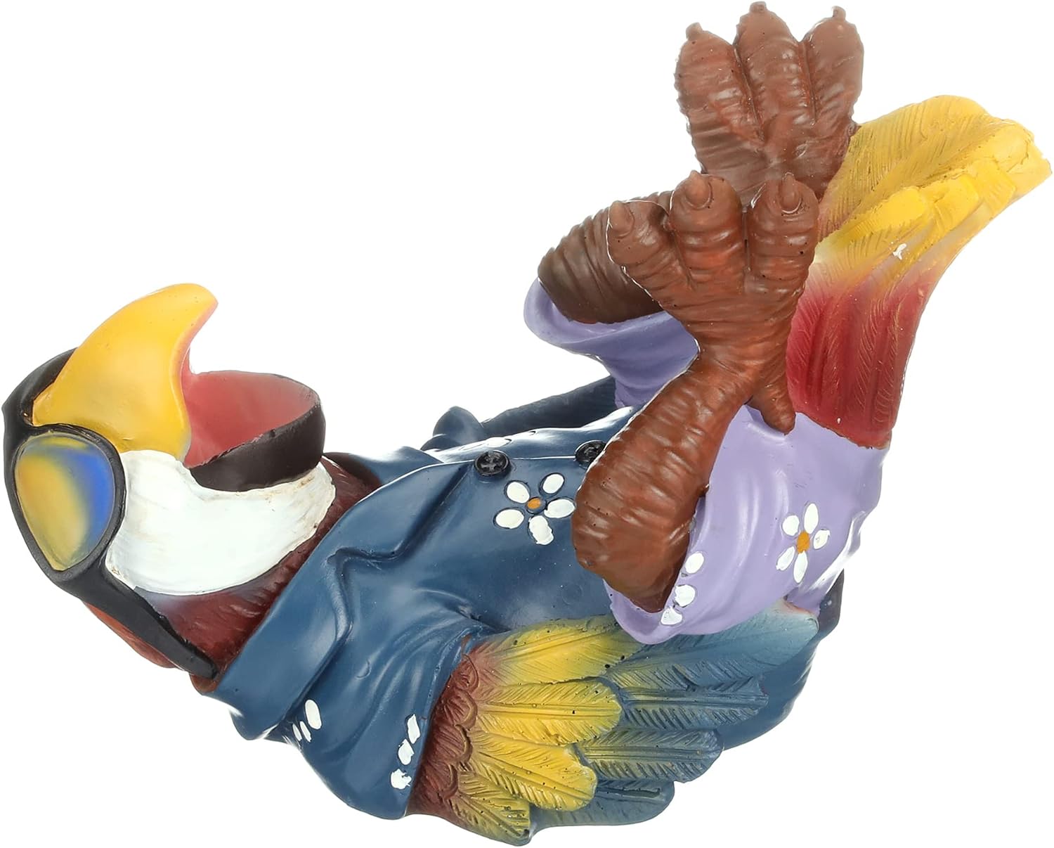 Design Toscano Beer Buddy Tiki Parrot Statue