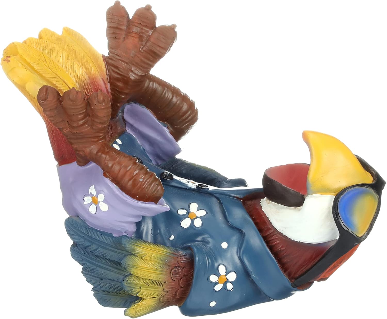 Design Toscano Beer Buddy Tiki Parrot Statue