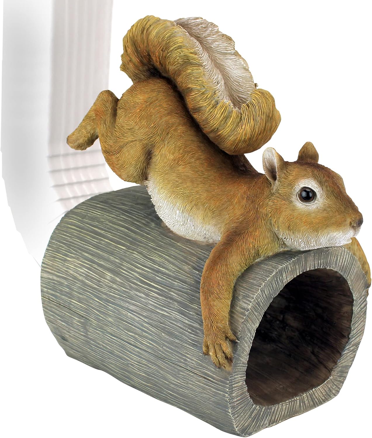 Design Toscano Crash THE Squirrel RAIN Gutter