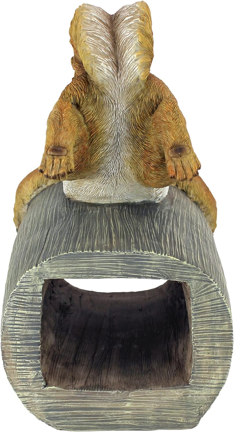 Design Toscano Crash THE Squirrel RAIN Gutter