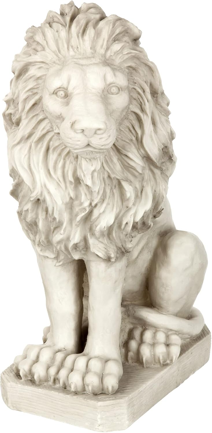 Design Toscano Mansfield Manor Lion Sentinel Statue