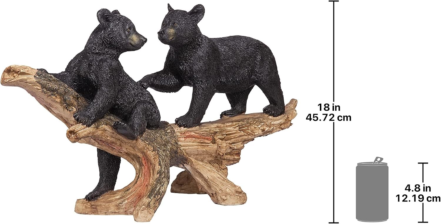 Design Toscano Mischievous Bear Cubs Sculpture