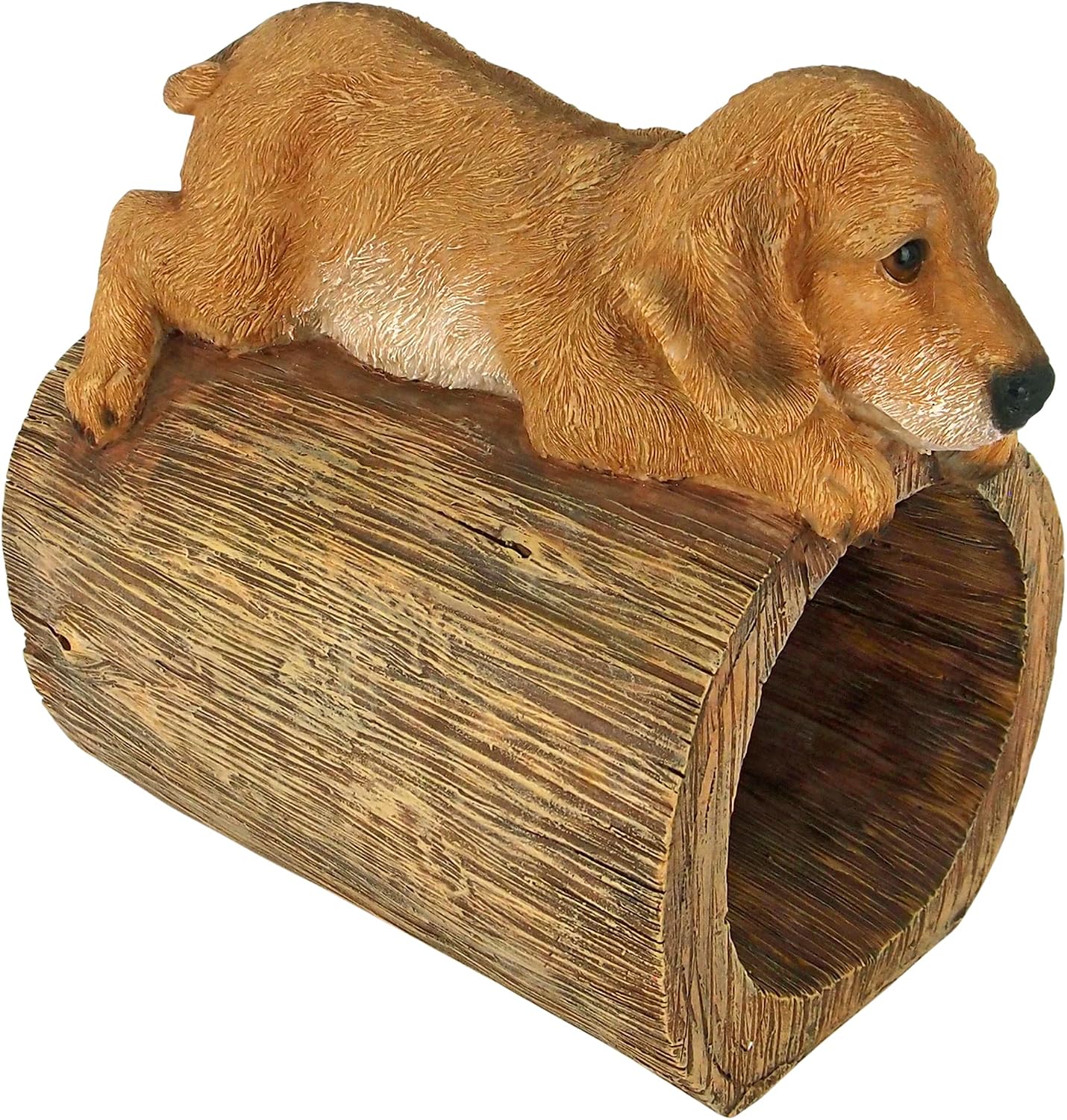 Design Toscano Golden Retriever Puppy Dog Gutter Guardian Downspout Statue