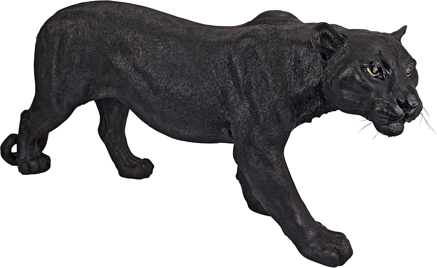Design Toscano Shadowed Predator Black Panther Garden Statue