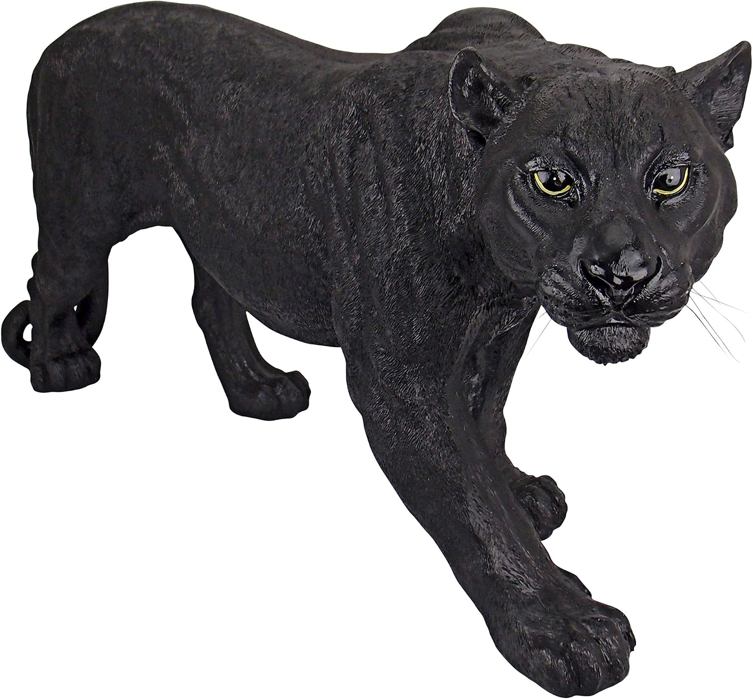 Design Toscano Shadowed Predator Black Panther Garden Statue
