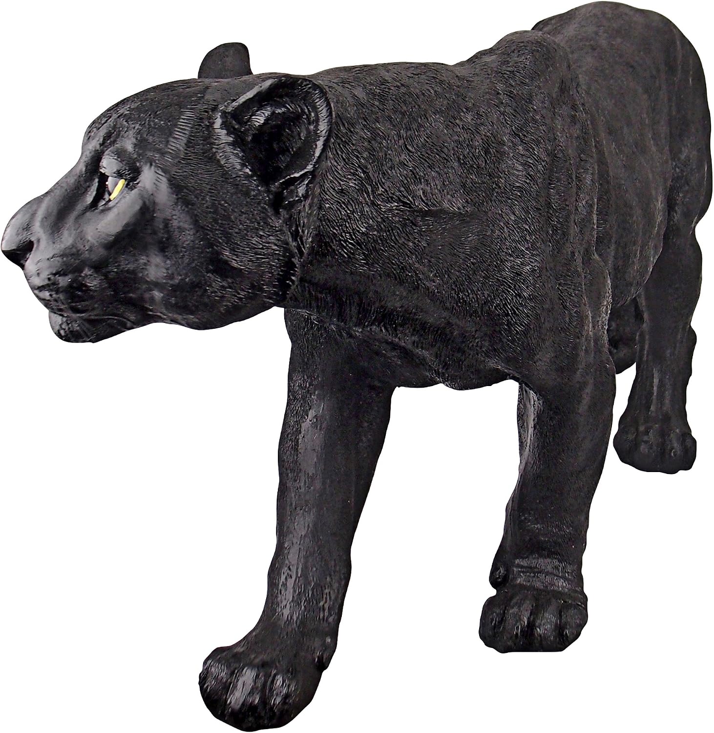Design Toscano Shadowed Predator Black Panther Garden Statue