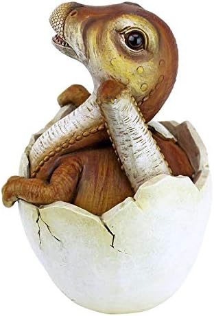 Design Toscano Baby Raptor Dino Egg Statue