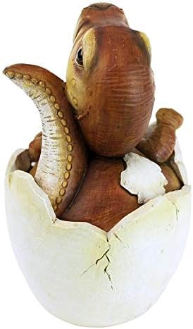 Design Toscano Baby Raptor Dino Egg Statue