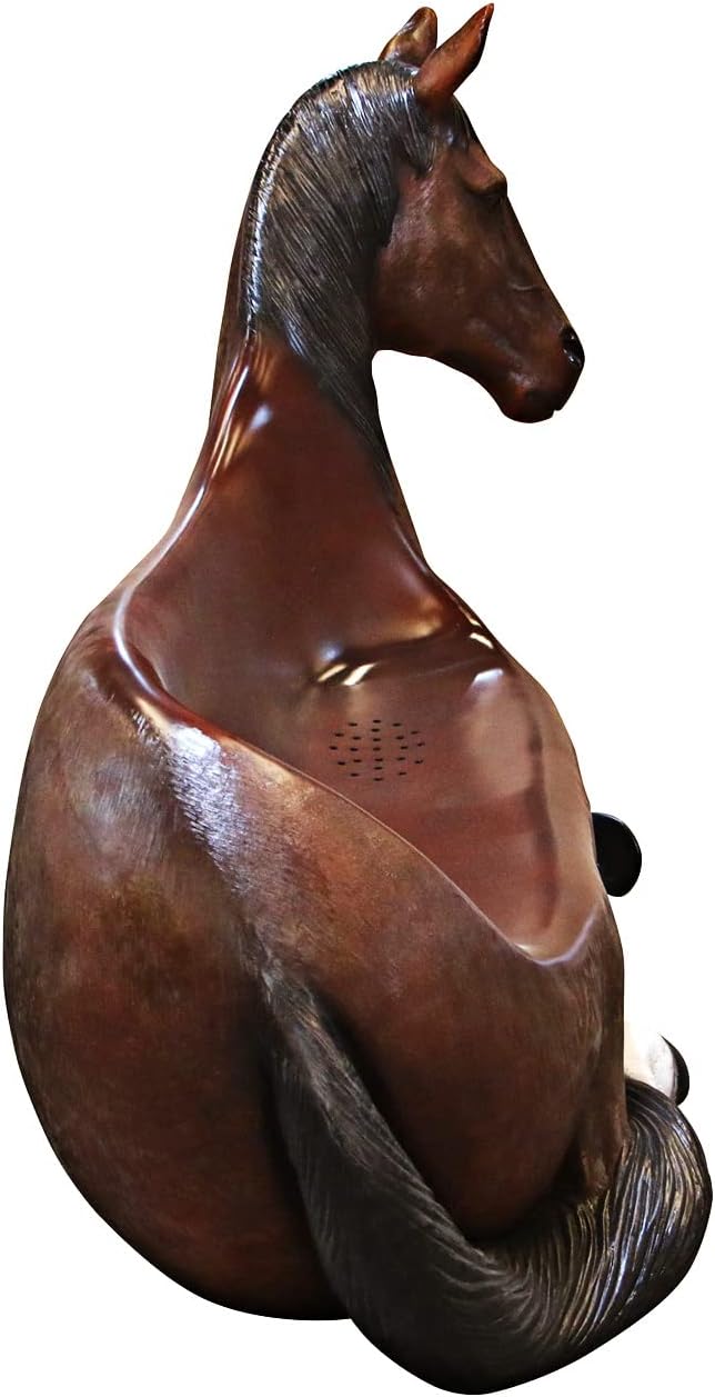 Design Toscano Saddle Up Horse Bench Sculpture