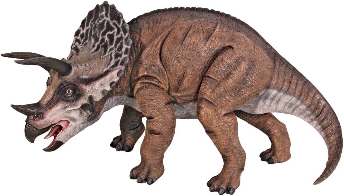 Design Toscano Triceratops Scaled Dinosaur Statue