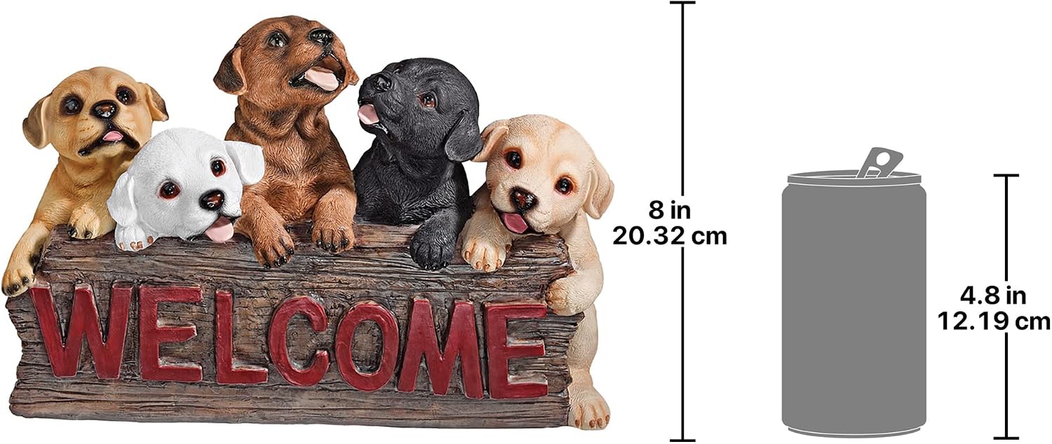 The Puppy Parade Welcome Sign