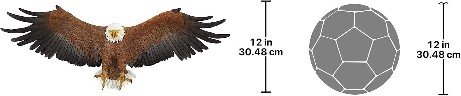 Design Toscano Freedom's Pride Eagle Plaque: Large