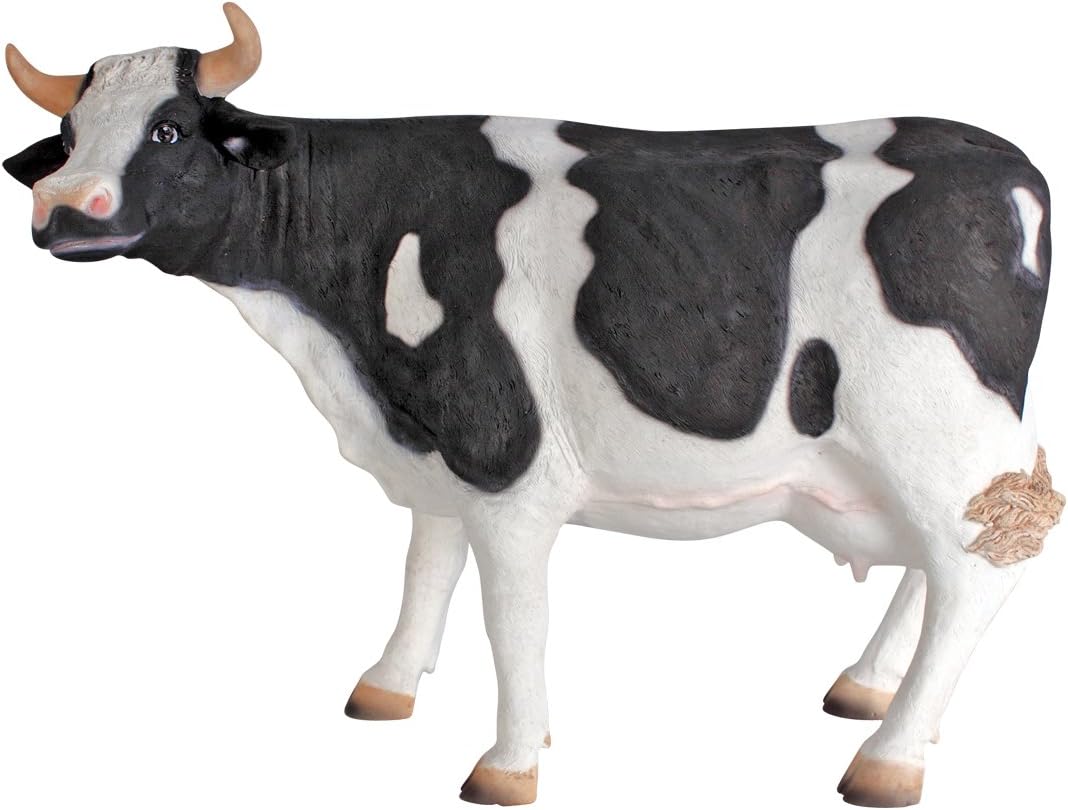 Design Toscano Holstein Cow Scaled Statue