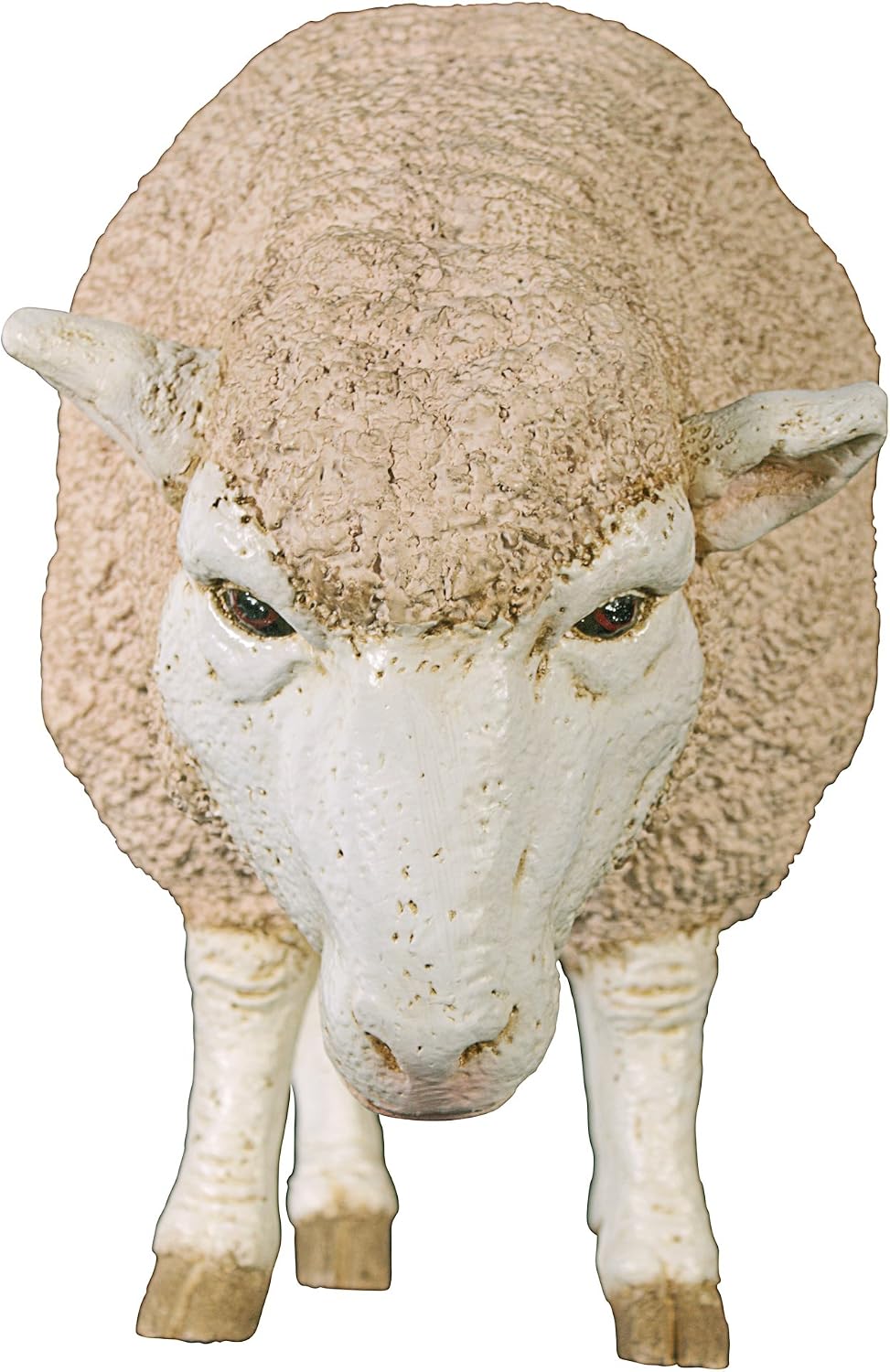 Design Toscano Merino Ewe Life Size Head Down Sheep Statue