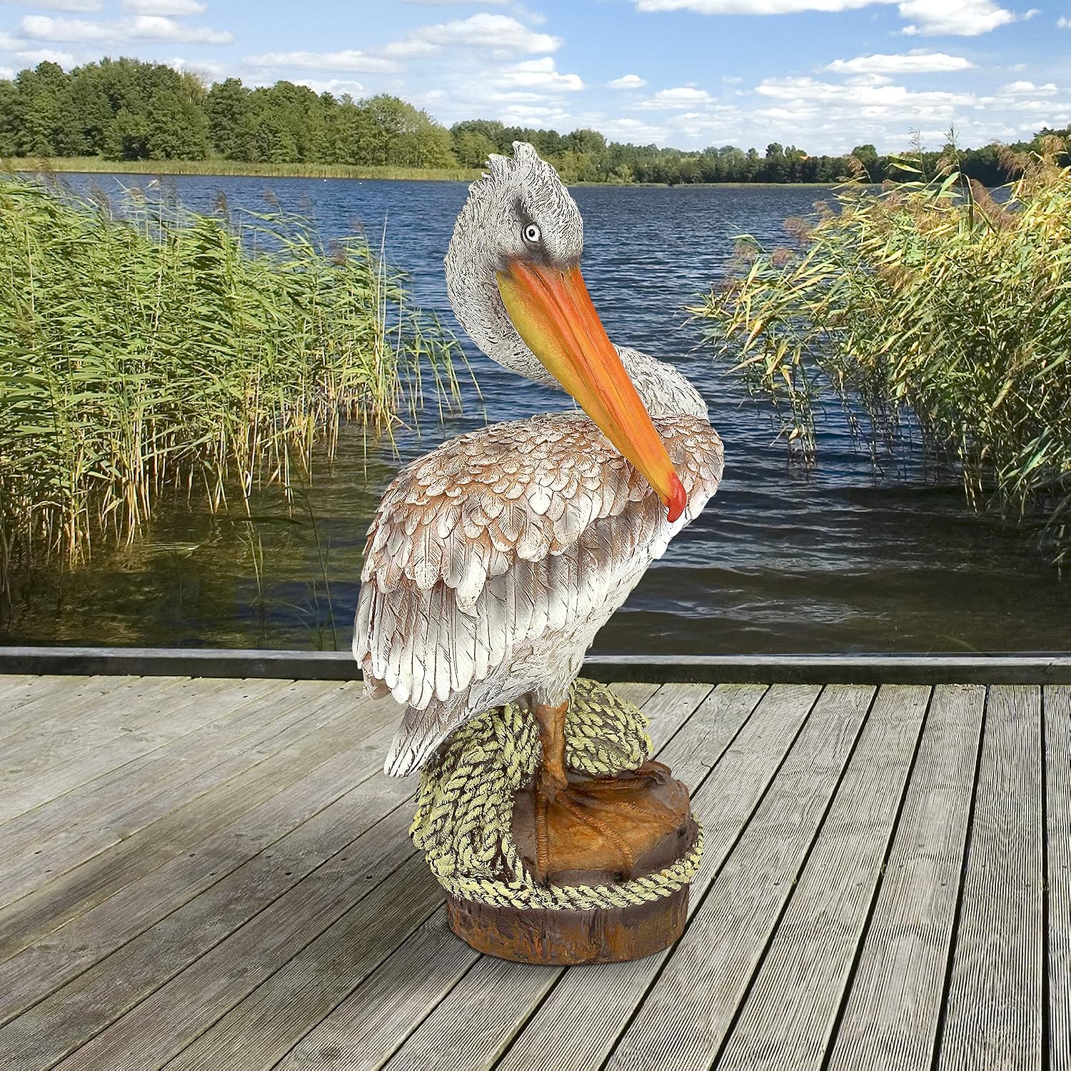 Ocean Side PIER 51 Pelican Statue