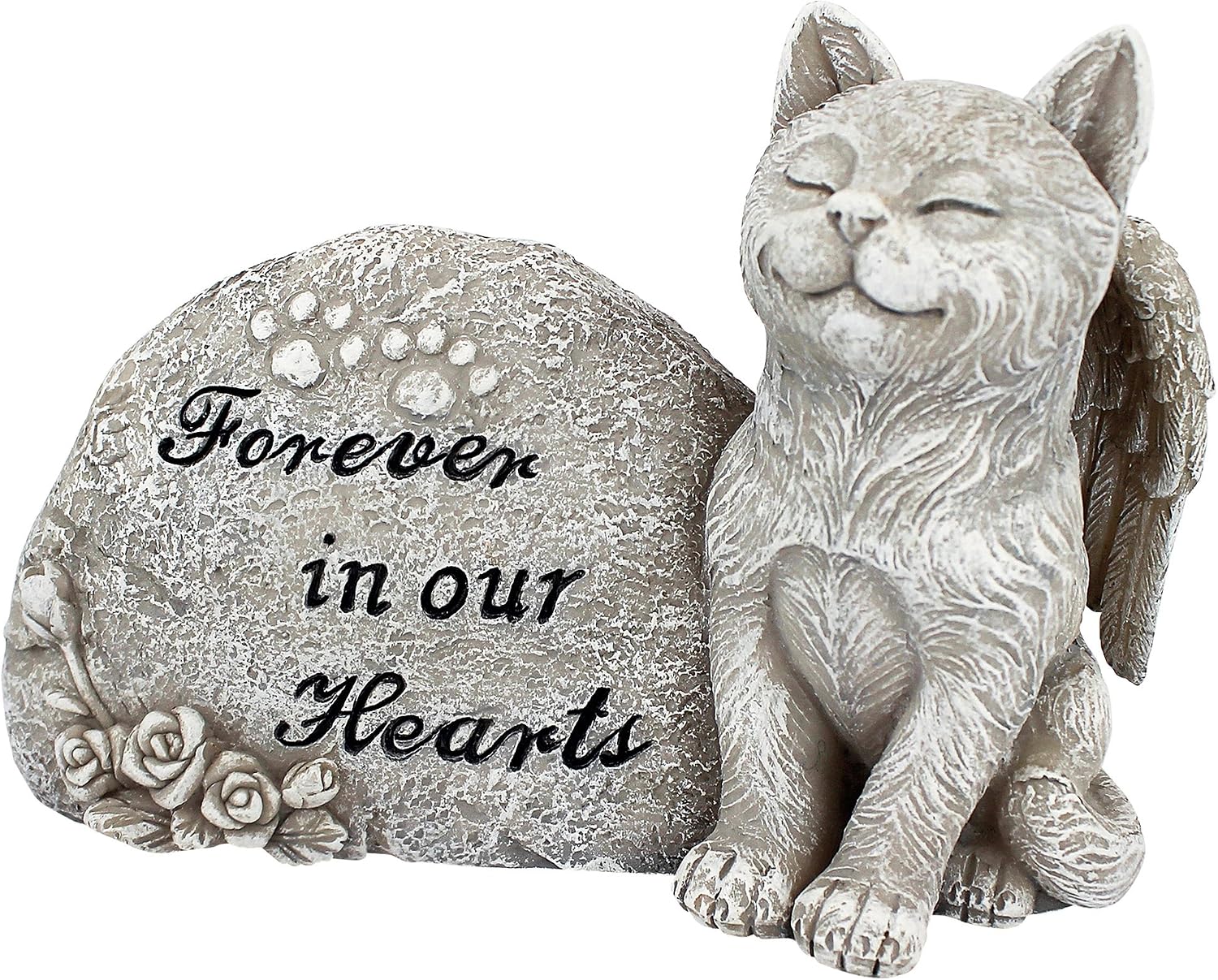 Design Toscano Forever in Our Hearts CAT Statue
