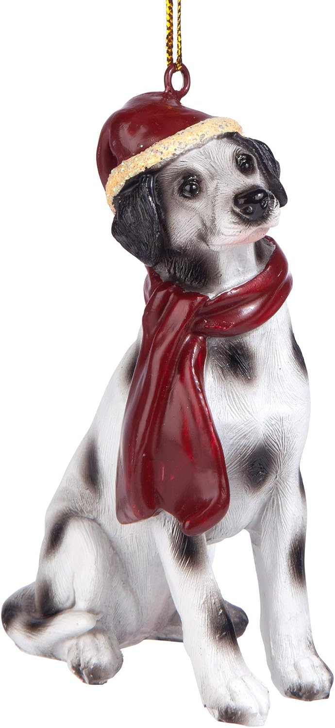Design Toscano JH576332 Christmas Xmas Dalmatian Holiday Dog Ornaments