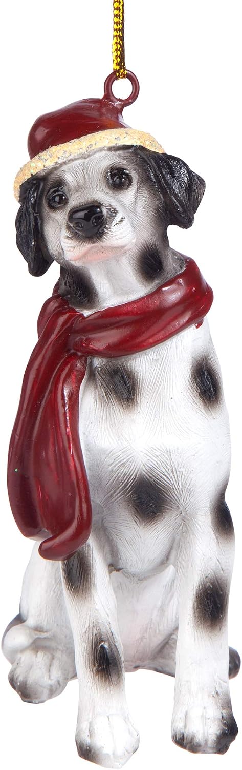 Design Toscano JH576332 Christmas Xmas Dalmatian Holiday Dog Ornaments