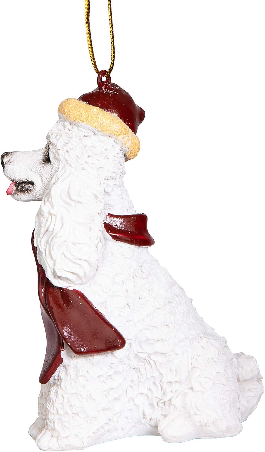 Design Toscano White Poodle Ornament