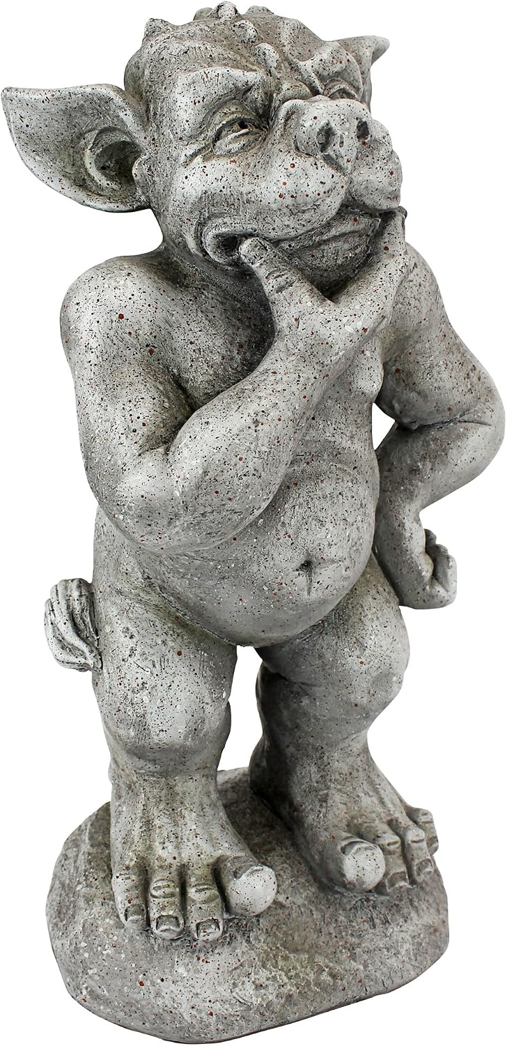 Plato The Ponderer Gargoyle Imp Statue