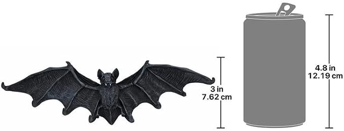Design Toscano CL5847 Key Hook Rack - Vampire Bat Key Holder Wall Sculpture