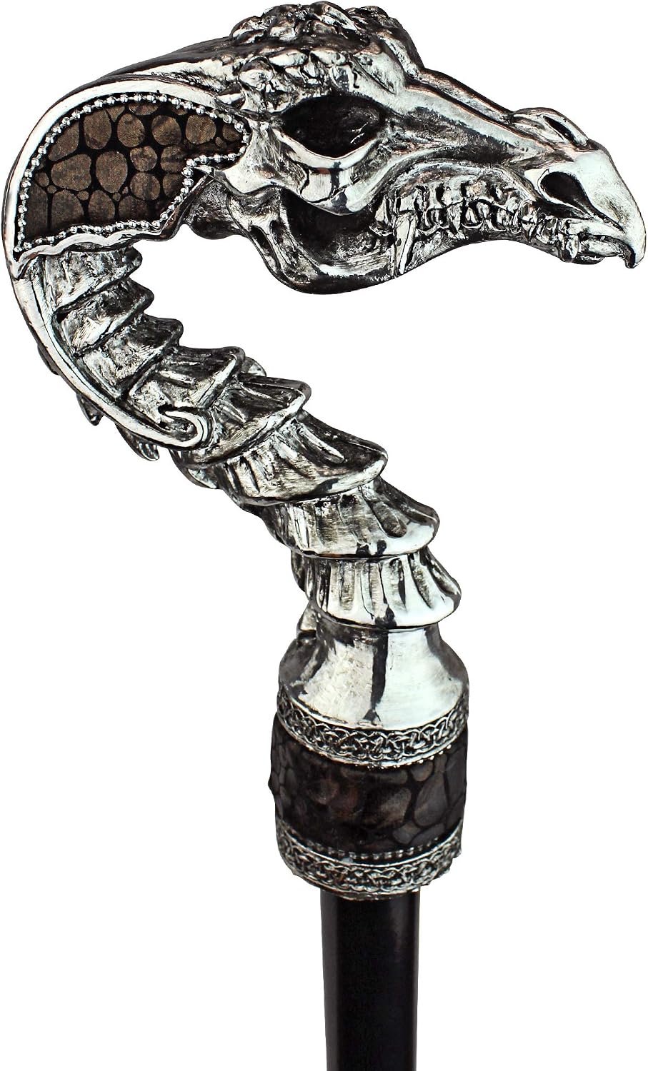 Design Toscano Dragonsthorne Drakkar Dragon Gothic Walking Stick Collection