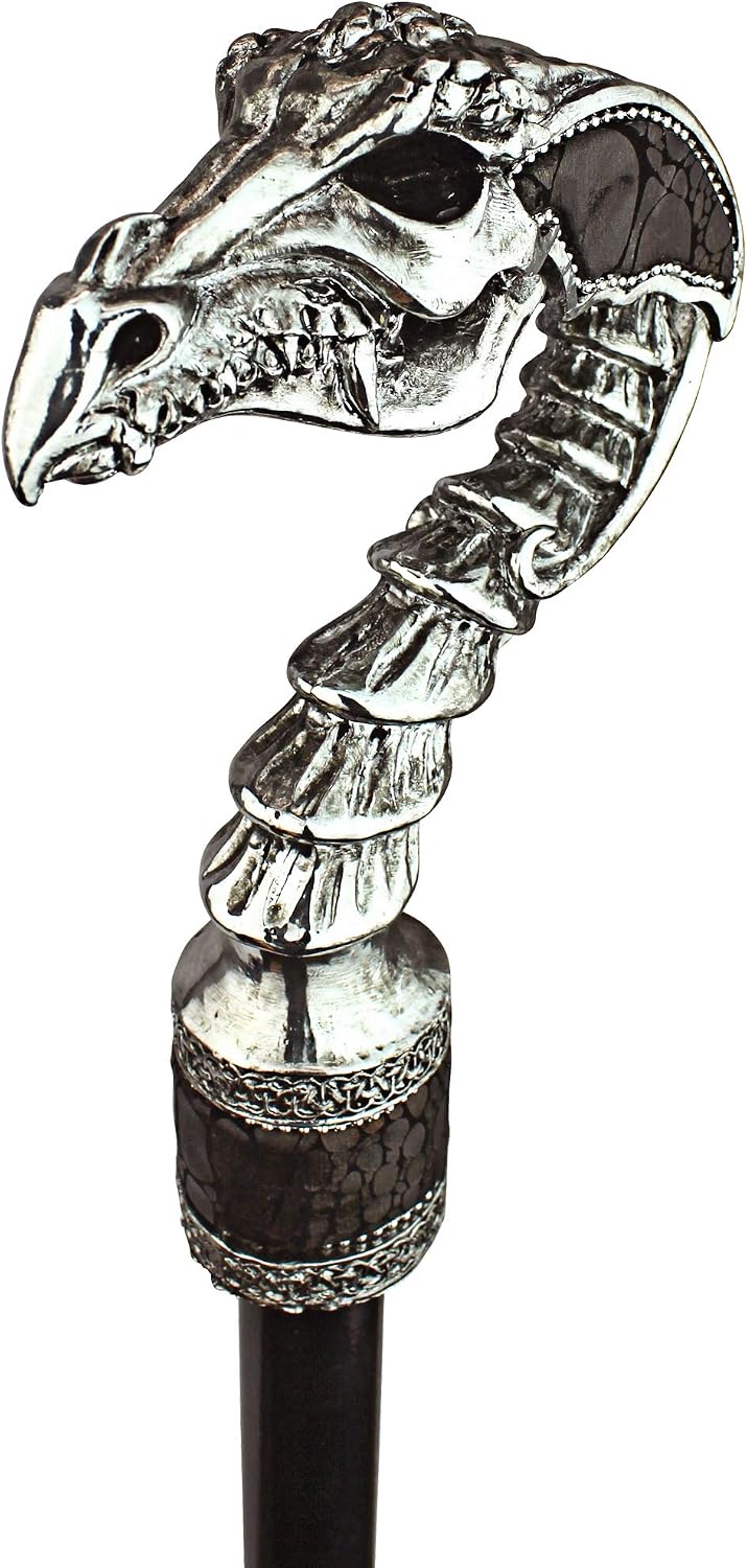 Design Toscano Dragonsthorne Drakkar Dragon Gothic Walking Stick Collection