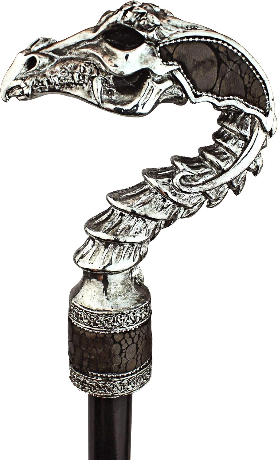 Design Toscano Dragonsthorne Drakkar Dragon Gothic Walking Stick Collection