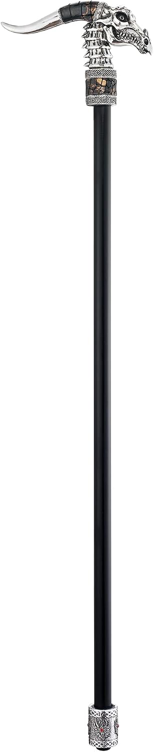 Design Toscano Dragonsthorne Nebula Dragon Gothic Walking Stick Swagger