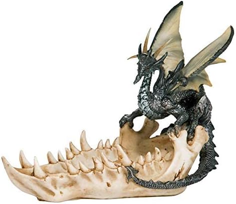 Design Toscano Jaw of the Dragon Offering Dish.