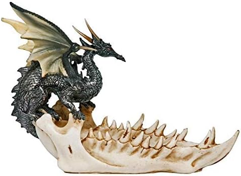 Design Toscano Jaw of the Dragon Offering Dish.