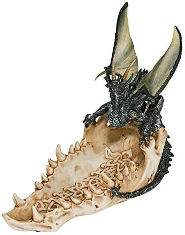 Design Toscano Jaw of the Dragon Offering Dish.