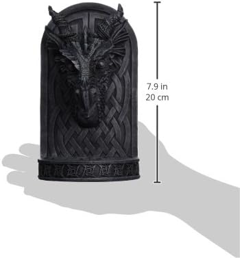 Design Toscano Gray Friar Dragon Bookends