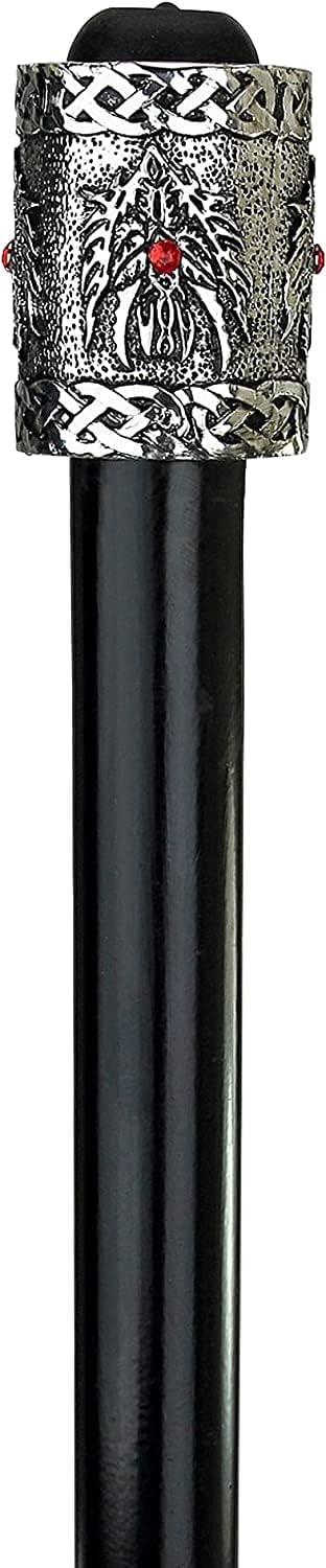 Design Toscano The Dragonsthorne Collection: Dragons Grasp Gothic Walking Stick