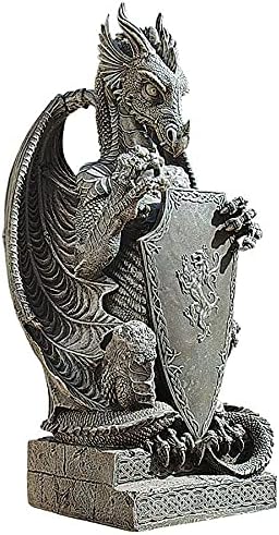 Design Toscano The Grande Dragon Sentinel Sculpture