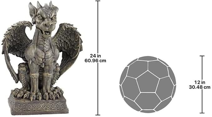 Design Toscano Boden Gargoyle Sentinel Sculpture