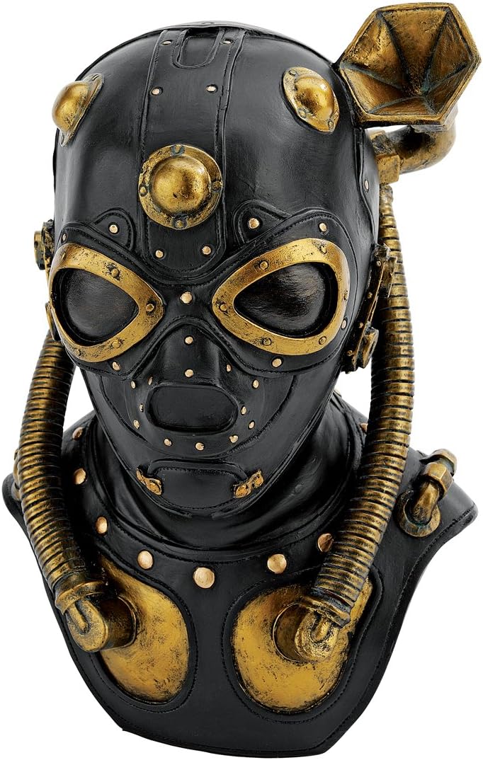 Design Toscano Steampunk Apocalypse Gas Mask Statue
