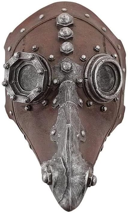 Design Toscano Doctor of Death Steampunk Plague Sculptural Mask