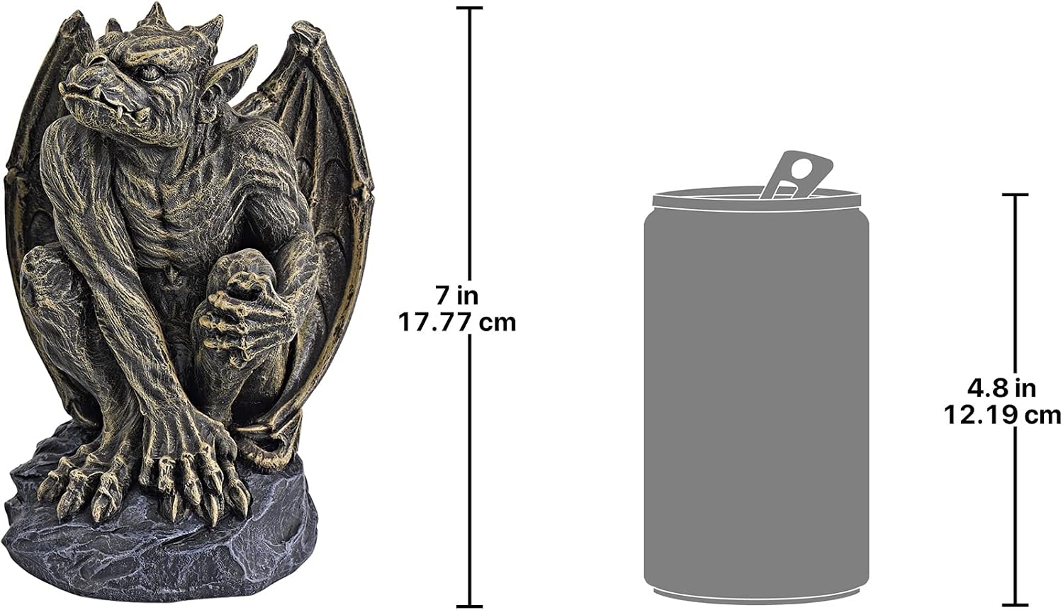Design Toscano Silas the Gargoyle Sentry Statue: Medium